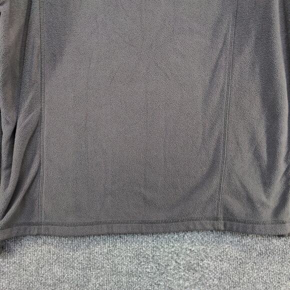UPS 1/4 Zip Men's Uniform Fleece Jacket Gray M Graphic Logo Employee - Picture 4 of 13